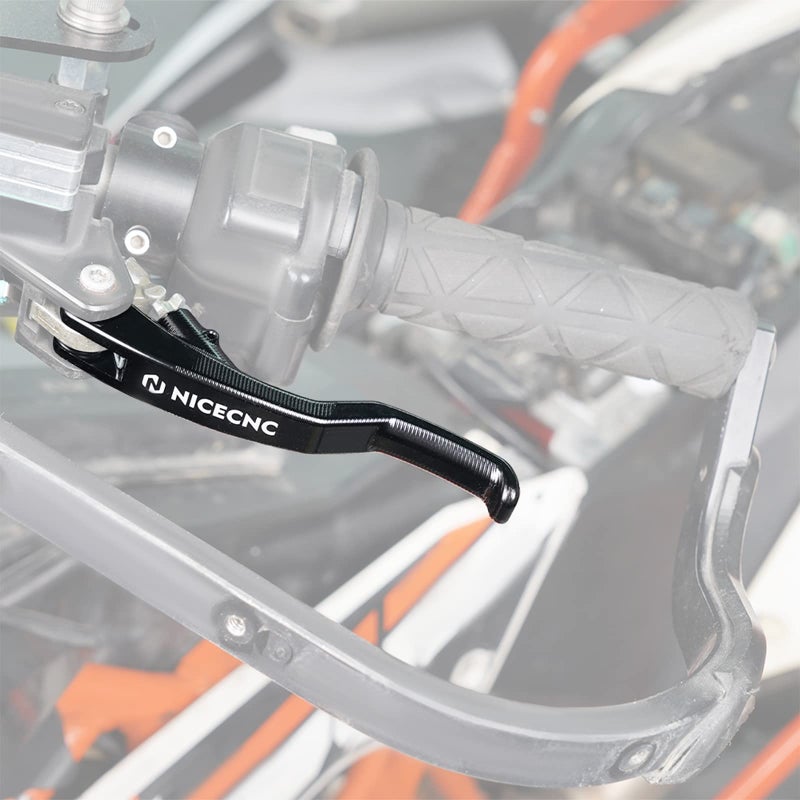 NICECNC Black Shorty Clutch Lever Compatible with KTM 690 Enduro RSMC R 201420231290119010901050 Adventure 20132020Husqvarna 701 EnduroSupermoto 2016 2017 2018 2019 2020 2021 2022 2023