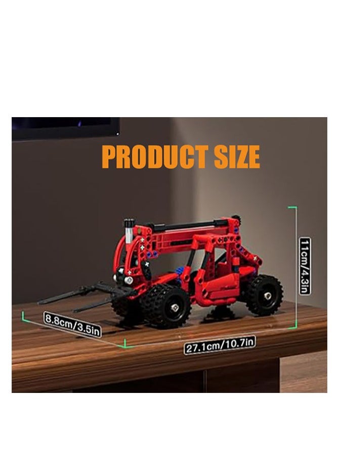 mould king 24016 Forklift Truck Construction Toys Building Blocks, Creative STEM Toys Mini Forklift Building Kit Toys(218PCS),Mini Forklift for Boys Girls Kids 8+  - Image 3