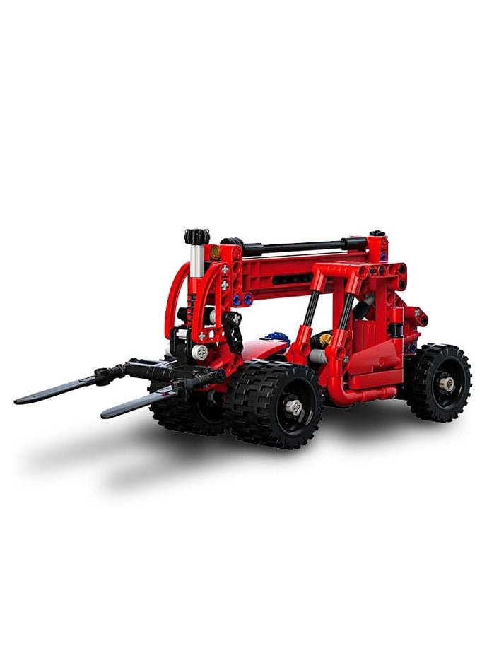 mould king 24016 Forklift Truck Construction Toys Building Blocks, Creative STEM Toys Mini Forklift Building Kit Toys(218PCS),Mini Forklift for Boys Girls Kids 8+  - Image 5