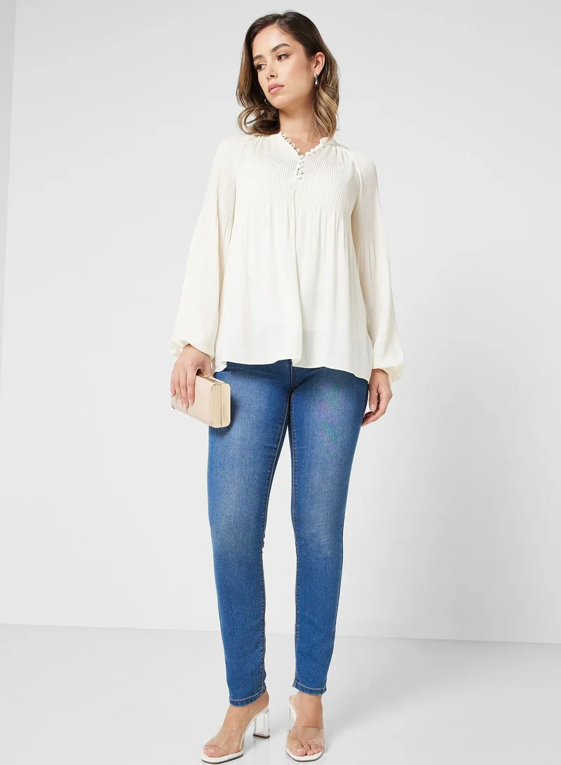 Lauren Ralph Lauren Crew Neck Top