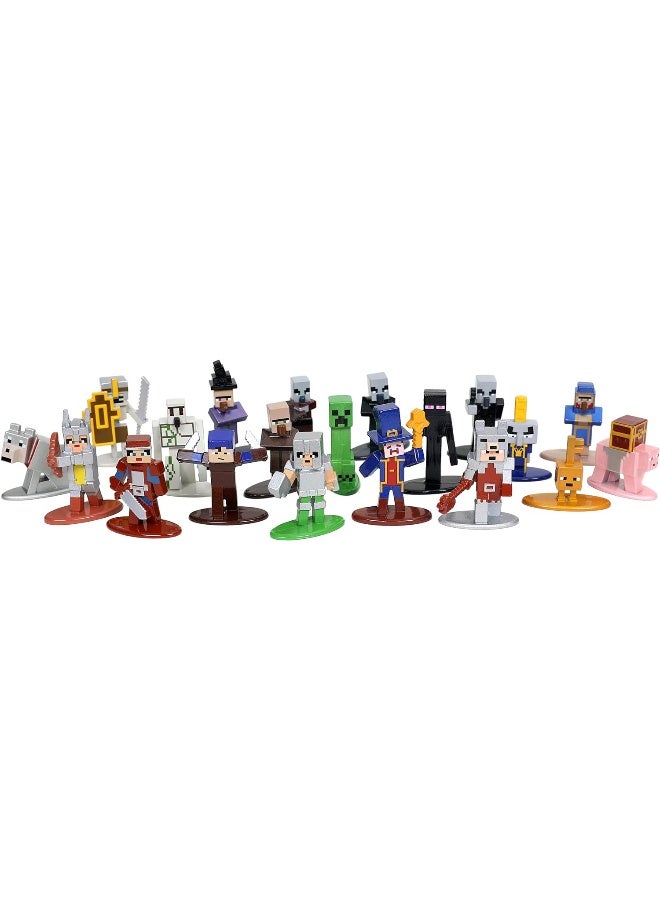 Jada Minecraft Wave 4 Dungeons Die-Cast Collectible Figures Pack of 20 (6.4 cm) - Image 3