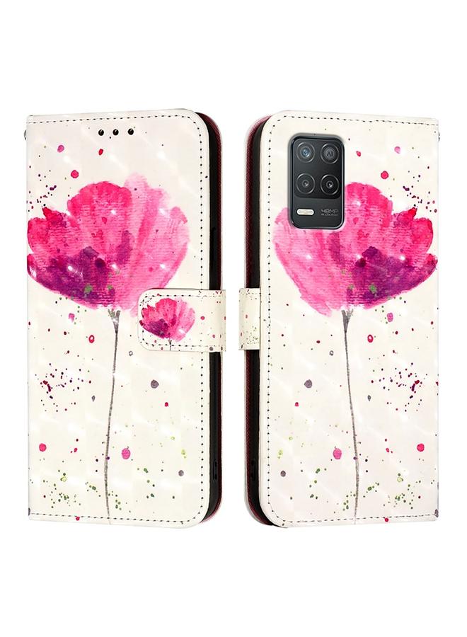 S-TOP Case For Realme 8 5G / 9 5G India / V13 5G 3D Painting Horizontal Flip Leather Phone Case - Image 2