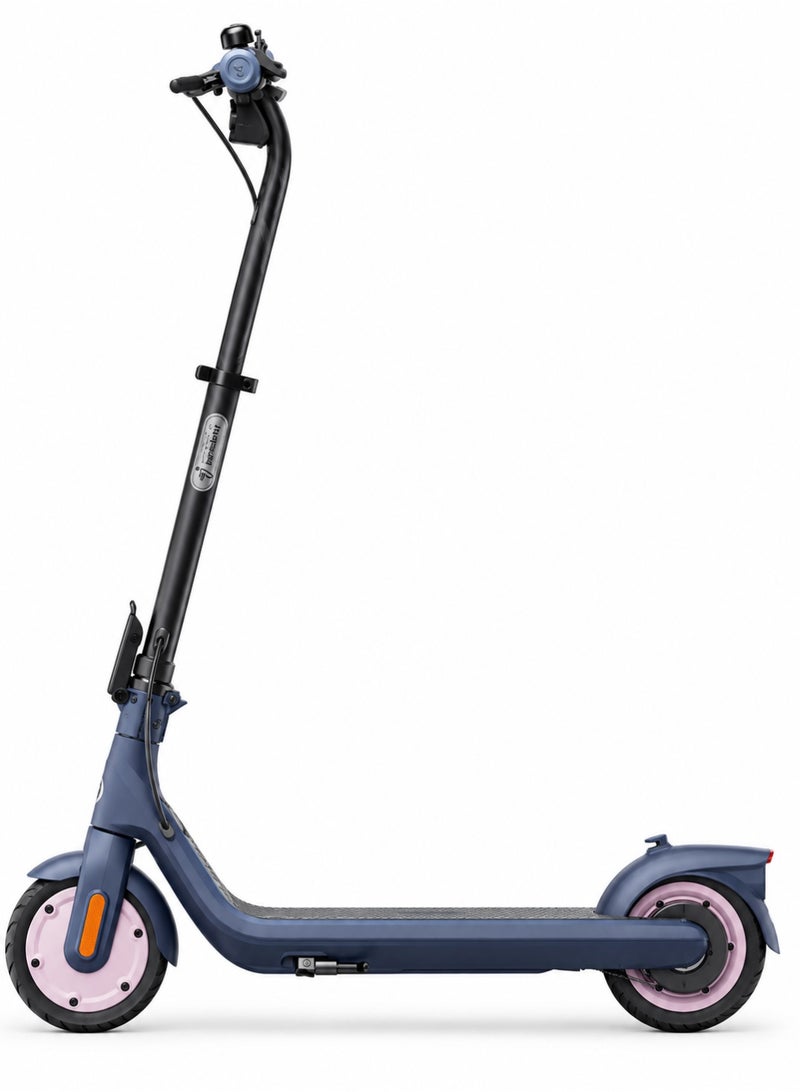 Segway-Ninebot Segway Ninebot C2 Pro Kids Electric Scooter, Pink – 16 km/h Max Speed, Up to 17 km Range, 150W Motor, 3 Riding Modes, Bluetooth Speaker, RGB Ambient Lights, 7-Inch Hollow Tires, E. KickScooter | C2 PRO PINK - Image 1