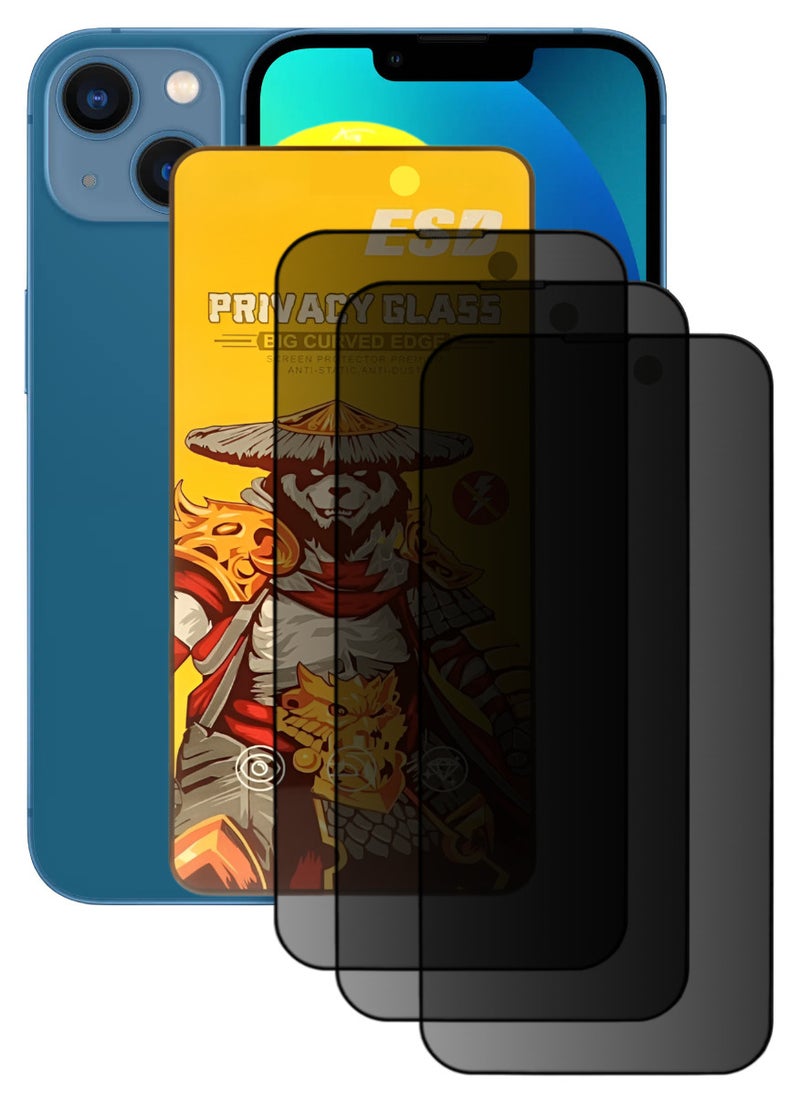 اي اس دي ثلاث قطع، واقي شاشة عالي الجودة لهاتف ايفون 13 - Image 1