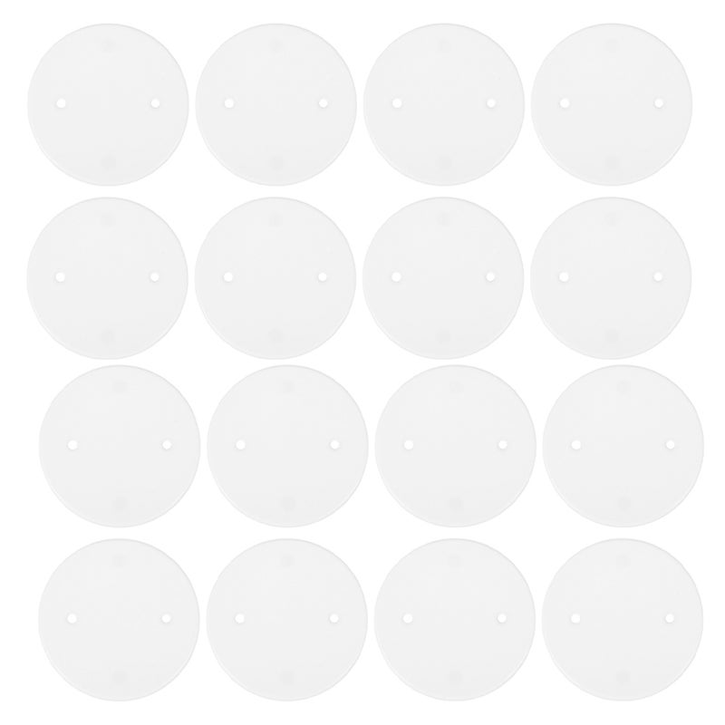 50pcs White Ceiling Blank-up Cover Blank Plate Electrical Box Cover Plates In Ceilings Or Walls For Oversize Box Openings Or Drywall - Image 1