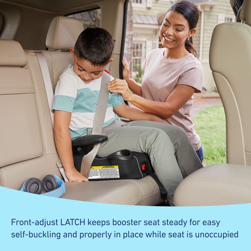 Graco® TurboBooster® LX Backless Booster with Affix Latch | Backless Booster Seat for Big Kids Transitioning to Vehicle Seat Belt (Rio) - Image 5
