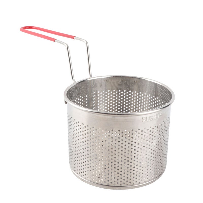 Stainless Steel French Fries Basket: 304 Stainless Steel, Quick Oil Draining, Sturdy Construction - High Temperature Proof Fry Basket for Home Cooking, Restaurant Use, Deep Frying Potatoes - Image 2