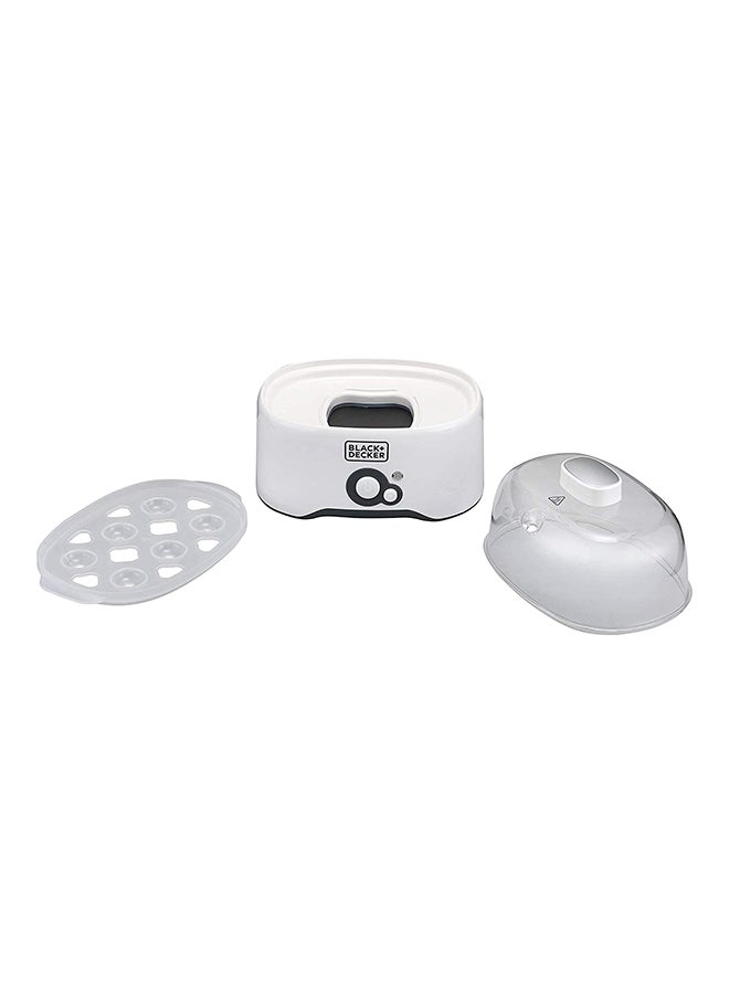 BLACK+DECKER Portable Egg Cooker 280W 280 W EG200-B5 White/Clear - Image 2