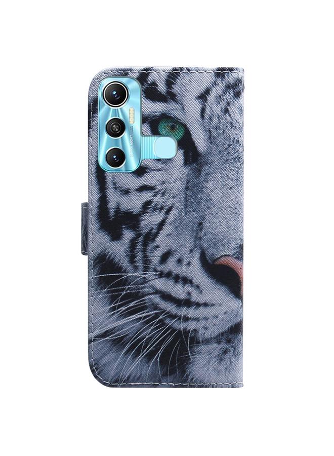 S-TOP Case For Infinix Hot 11 X662 Coloured Drawing Leather Phone Case - Image 3