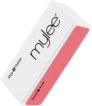 Mylee 3 Way Nail Buffer Professional Salon Manicure Treatment Sanding File 3Sided Grit 3206003000 Buffing Block for Easy Gel Polish and Acrylic Prep Shiny Glossy Surface for Natural Nails - Image 1