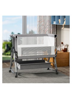 TEKNUM سرير الأطفال Sleepzen 1 مع تعديل أفقي - رمادي  - Image 3