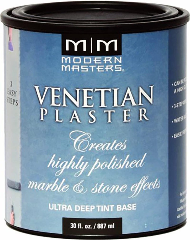 Modern Masters VP200-32 Venetian Plaster Deep Base - 30 Ounce Ultra Deep Tint Base - Image 3