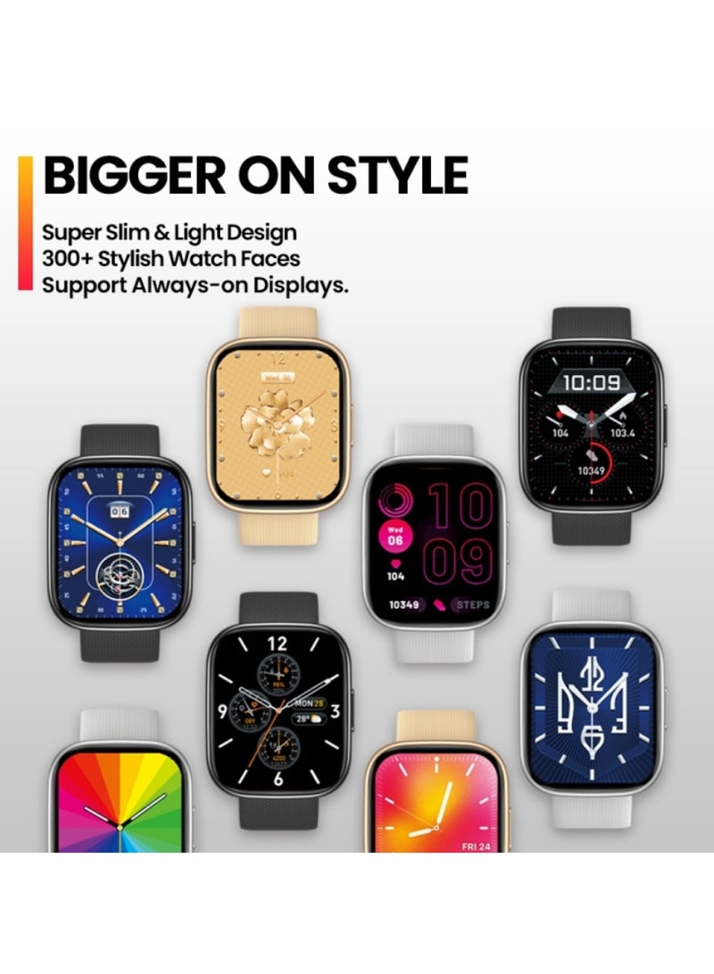 New  GTS 3 Plus Smart Watch Ultra 2.15inch AMOLED Screen Hi-Fi Bluetooth Phone Calls Health Fitness Tracking Smartwatch - Image 5