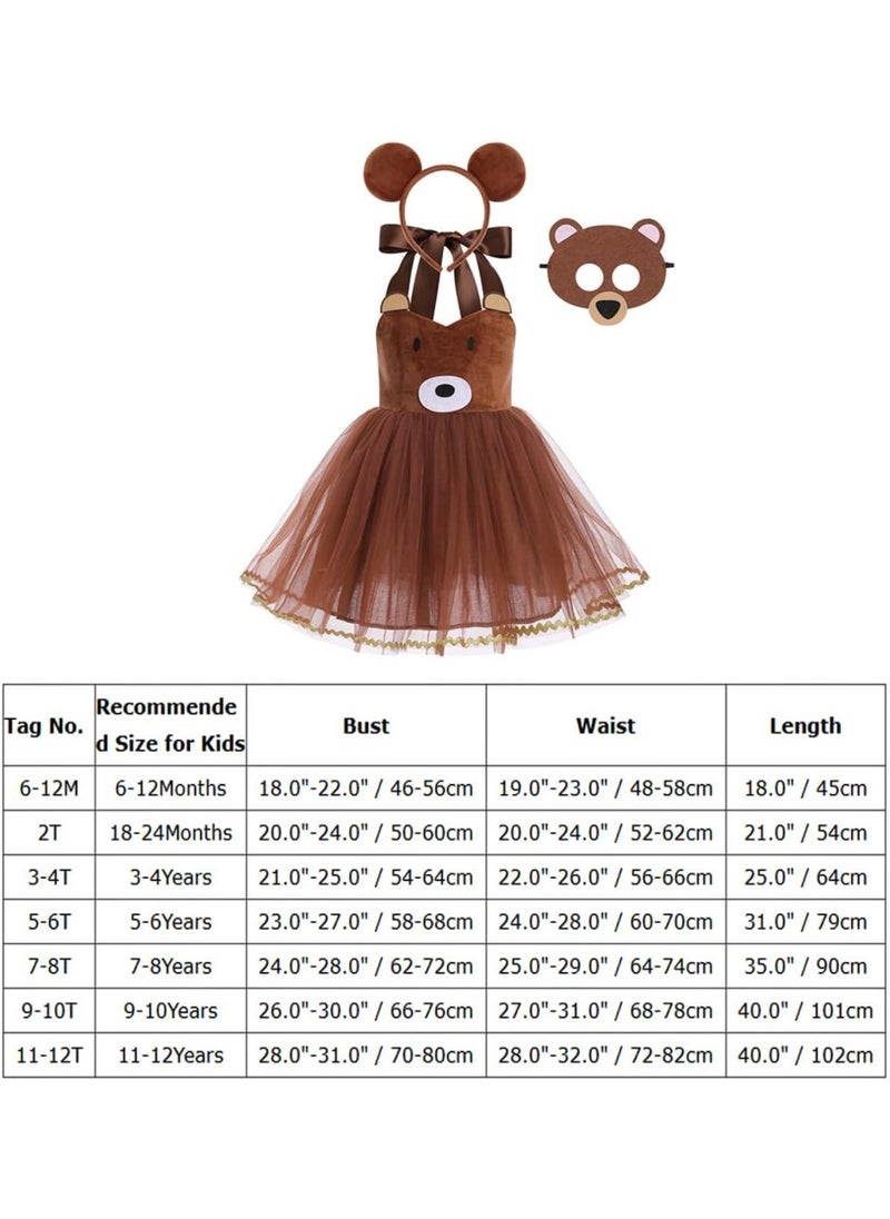 Generic - Jungle Themed Girls' Cosplay Dress Set, Leopard Animal Tutu Outfit for Birthday Parties, 3-Piece Safari Costume for Ages 7-8, Perfect for Jungle Adventures and Celebrations. - Image 1