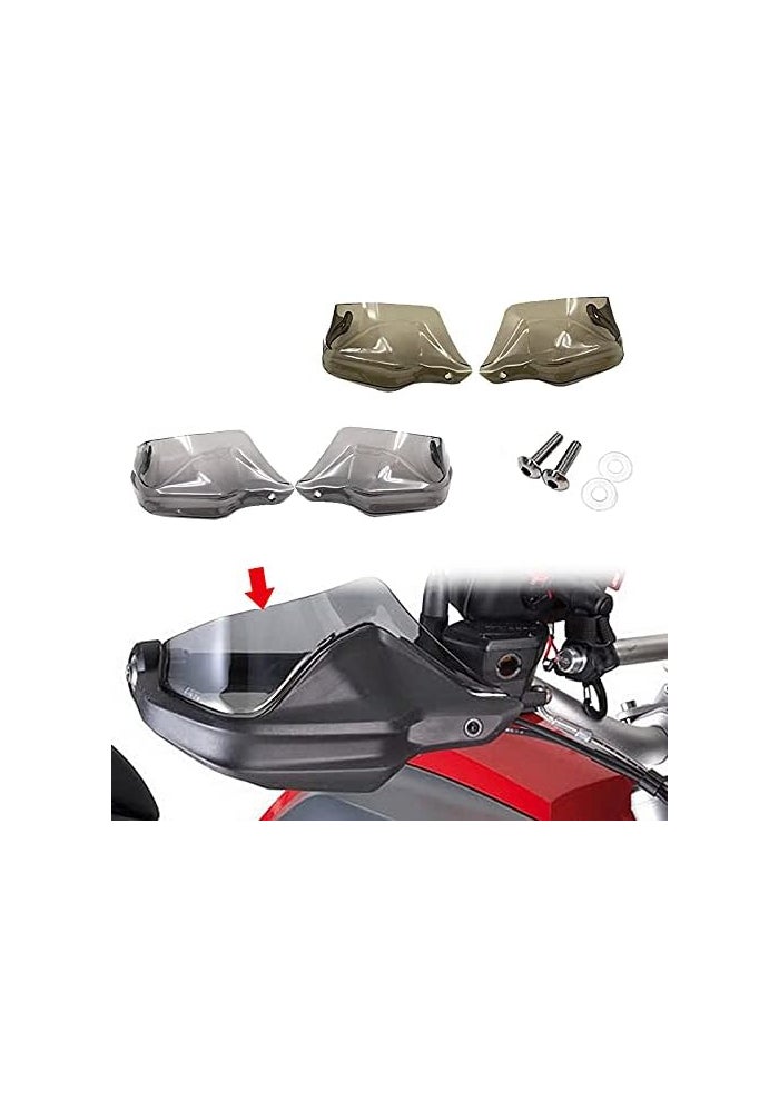 QASULER Motorcycle Handguard Wind Deflectors for BMW - Image 2