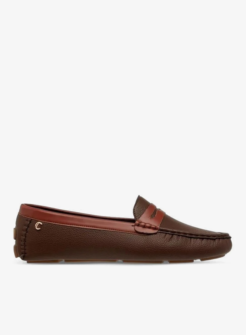 Le Confort Women Textured Slip-On Loafers