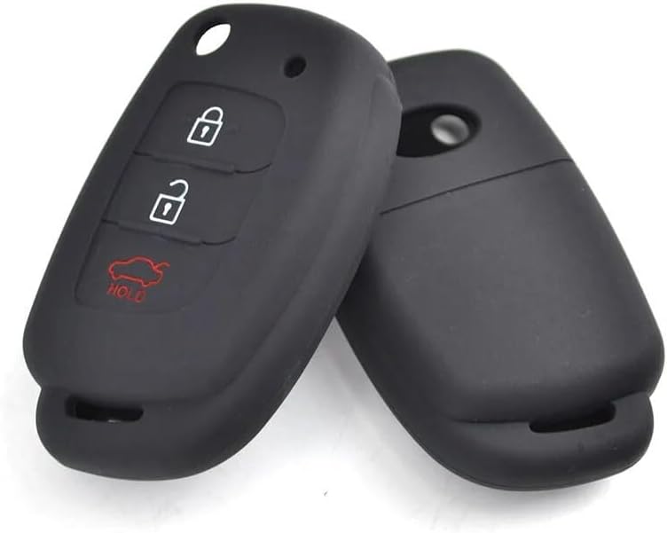 QASULER Silicone Key Case Cover for Hyundai - Image 5