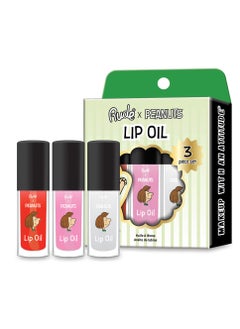 Rude Peanuts Lip Oil - 3 Piece Set  - Image 1
