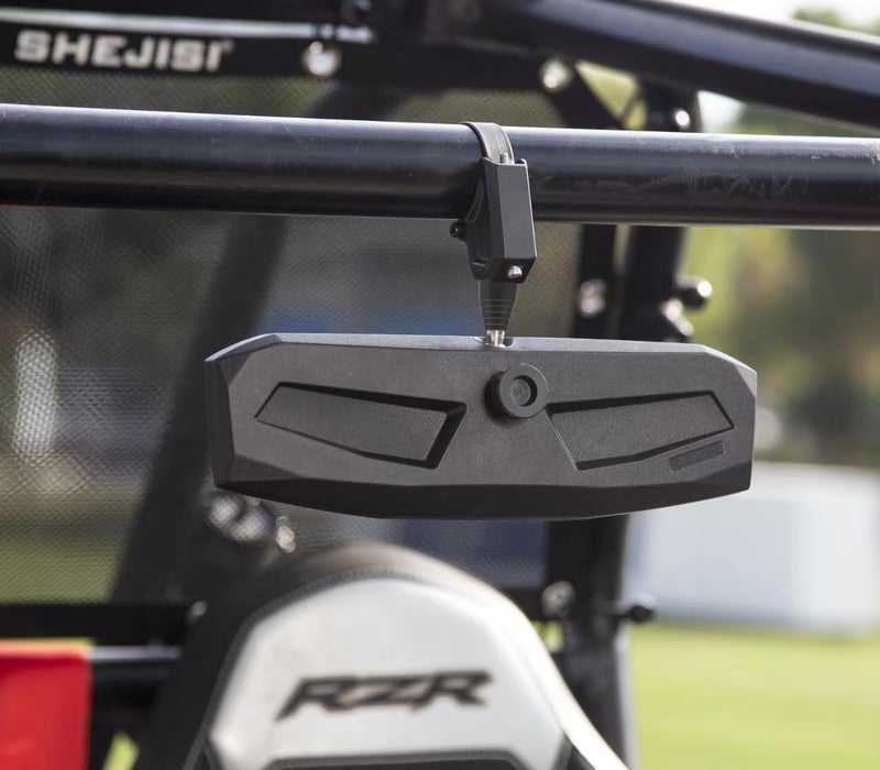 Generic SHEJISI UTV Rearview Mirror for 1.5" to 2.0"Inch Roll Cage, New RZR Mirrors with Simple Adjustment of Viewing Angle, Compatible with Polaris RZR, Can Am Commanders, Honda Pioneer SXS, Kawasaki Mule  - Image 1