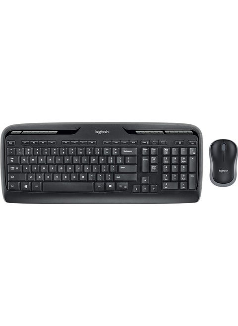 Logıtech MK330 Q mm Wireless Keyboard Mouse Set