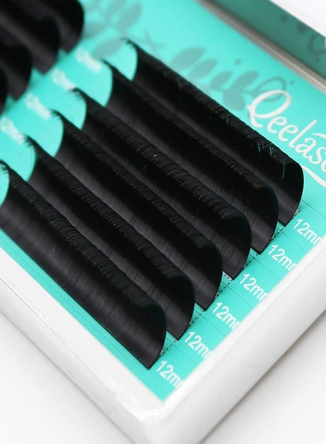 QEELASEE Easy Fan Lashes Blooming Lash Extension Faux Mink Auto Flowering 0.07D Curl Professional Salon 8-15mm Eyelash Extensions (0.07-D-MIX8-15mm) - Image 2