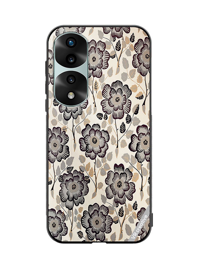 VR CREATIVE Protective Case Cover For Honor 70 Pro plus Floral1 Design Multicolour - Image 1