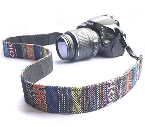 Alled Camera Neck Shoulder Belt Strap,Camera Straps for Women/Men for All DSLR/Nikon/Canon/Sony/Olympus/Samsung (Vintage) - Image 2