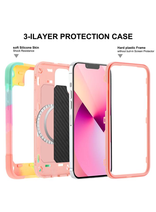 Zaboon Case For iPhone 13 Colorful Magsafe Magnetic Phone Case - Image 5