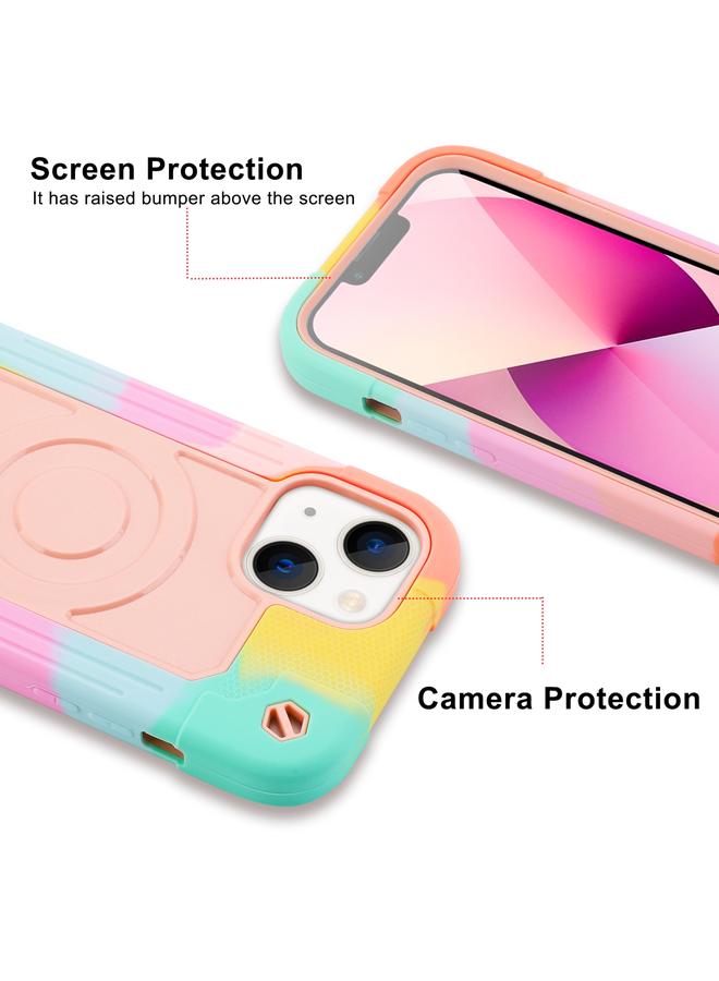 Zaboon Case For iPhone 13 Colorful Magsafe Magnetic Phone Case - Image 3