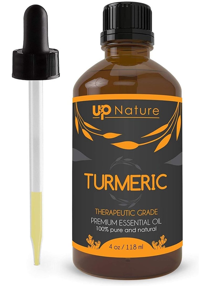 The Best Turmeric Oil 4 OZ - 100% Pure and Natural, Undiluted and Unfiltered
