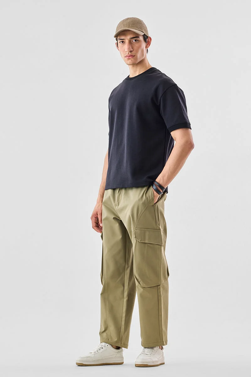 SNITCH بنطلون كارجو بقصة واسعة