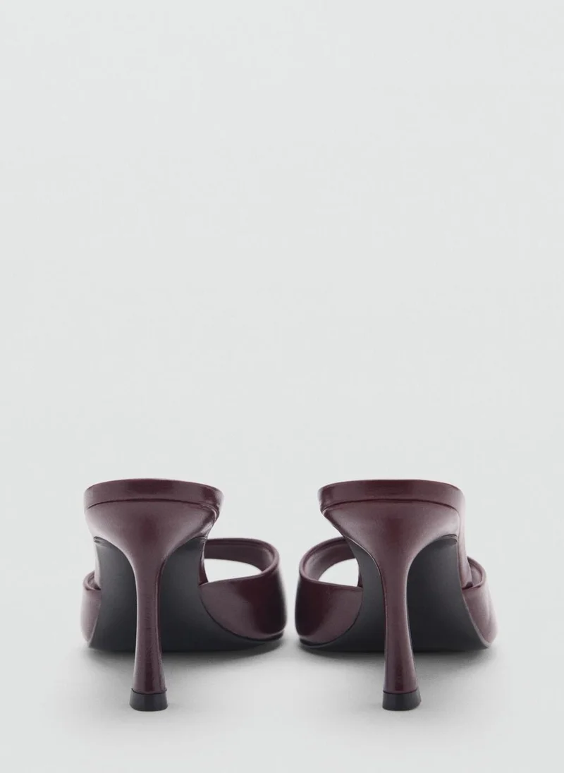 MANGO Pointed heel sandals