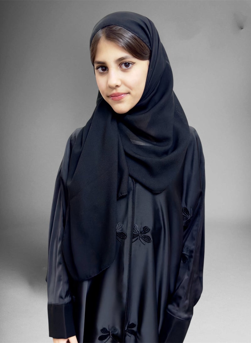 بهنس عبايات للمدرسة وعبايات سن محير | عباية سن محير وعباية السن المحير | عبايات ملونة للعمر المحير وعبيات للعمر المحير | عباية للعمر المحير وعبايات صغار | عبايات صغيرة للبنات تناسب كل ستايل | عباية للقصيرات وعباية للقصيرة | عباية للمدرسة وعبايات للمتوسط | عباية للثنوية وعباية للجامعة | عبايات كشخة فخمة انيقة ناعمة | عباية الهبة ترند بشت خليجية اسود | عبايات للبنات المراهقات وللمراهقات تناسب المدرسة المتوسط - Image 1