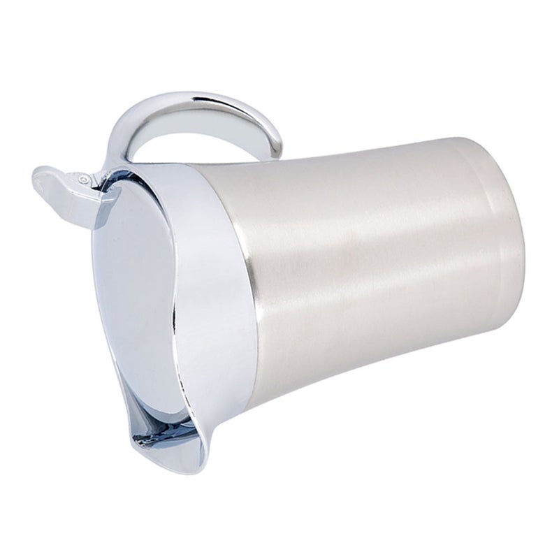 304 Stainless Steel Thermal Insulated Double Wall Sauce Gravy Boat Pot Serving Jug(L, 750ml) - Image 2