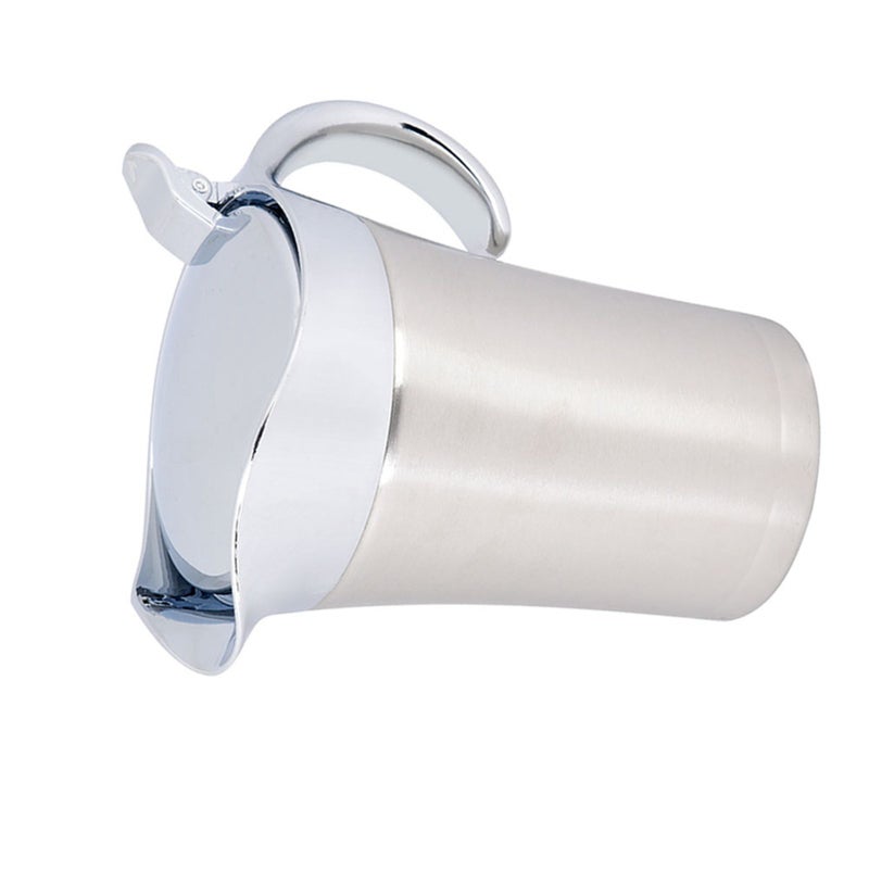 304 Stainless Steel Thermal Insulated Double Wall Sauce Gravy Boat Pot Serving Jug(L, 750ml) - Image 4