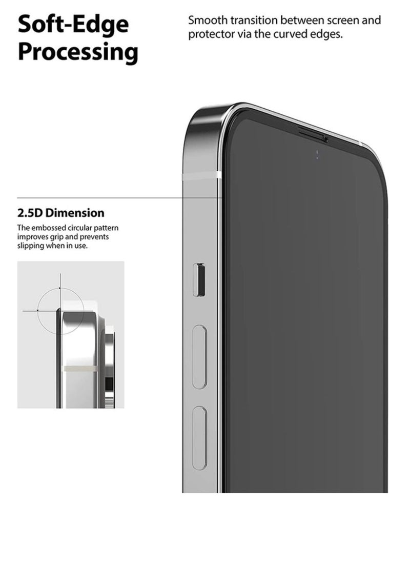 Glass Tempered glass screen protector for Apple iPhone 14 Pro Max Clear  - Image 3