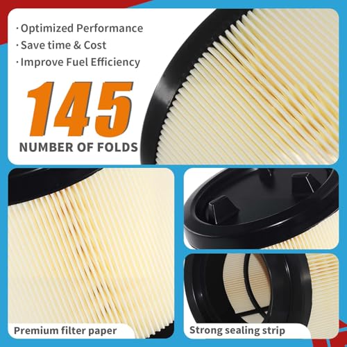 EPChunMi Engine Air Filter FA2022 replacement for Ford Ranger 2.3L 2024 Bronco 2.3L 2.7L 2021-2024 Car Air Filter replace AF6022 PA99846 MB3Z9601A - Image 4