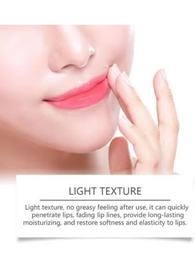 جينشين 2 قطعة من مصل الشفاه Jinshane ، تفتيح الشفاه للشفاه الداكنة ، مرطب مرطب الشفاه Remover Dark Lips Lip Essence ، سيروم فيتامين E Lip Fresh للشفاه الداكنة والجافة ، تفتيح الشفاه للشفاه الداكنة ، تفتيح خطوط الشفاه ، 18 جرام - Image 5