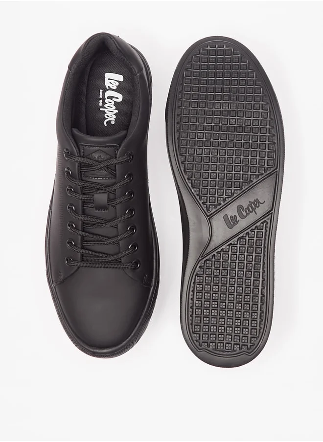 Lee Cooper Men's Textured Lace-Up Sneakers