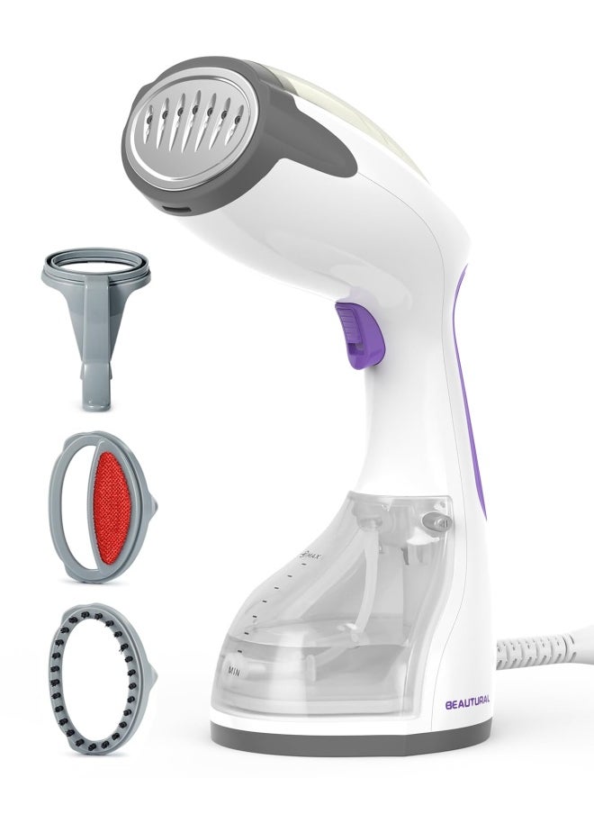 Beautural Beautural Steamer For Clothes Portable Handheld Garment Fabric Wrinkles Remover 30 Second Fast Heat Up Auto Off Large Detachable Water Tank  - Image 1
