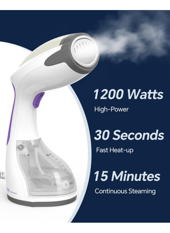 Beautural Beautural Steamer For Clothes Portable Handheld Garment Fabric Wrinkles Remover 30 Second Fast Heat Up Auto Off Large Detachable Water Tank  - Image 2