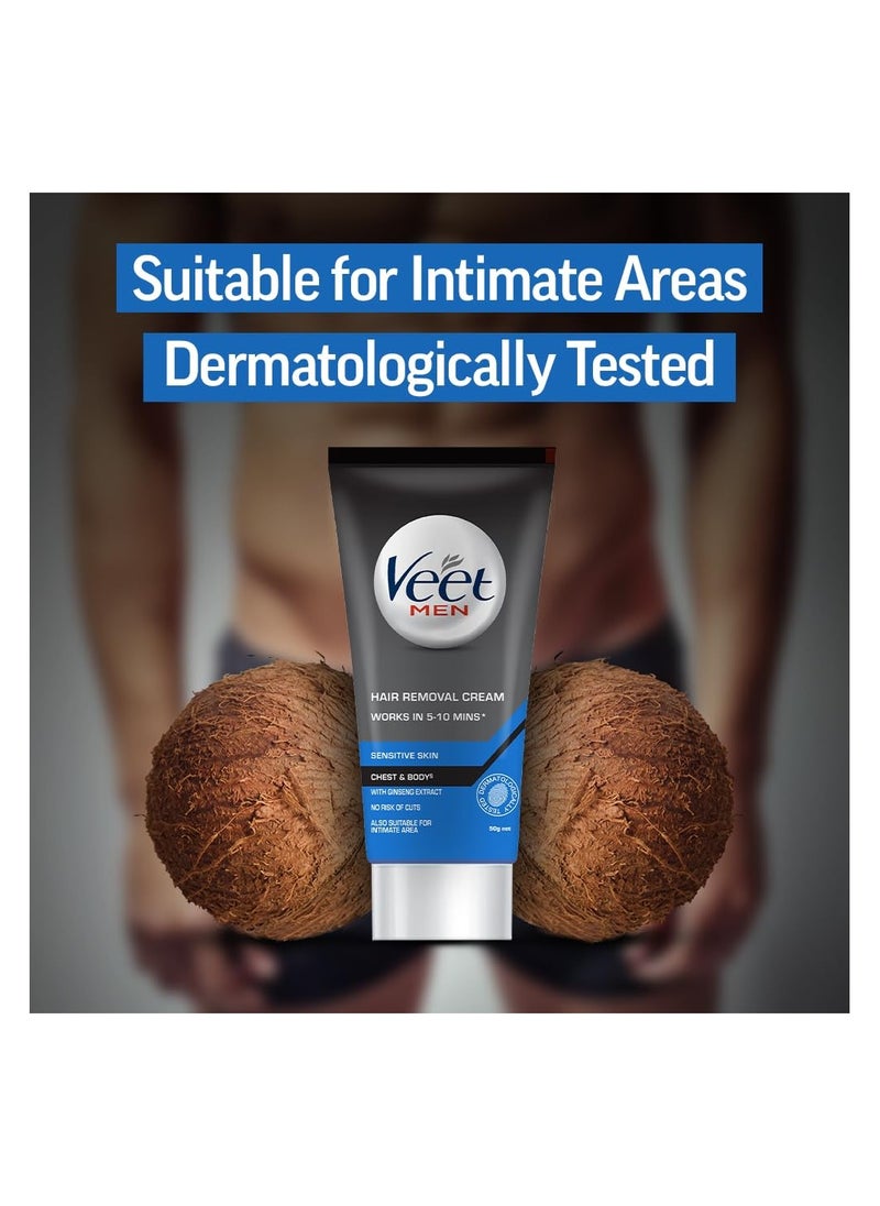 Veet - Veet Hair Removal Cream for Men Sensitive Skin 50g - Image 1
