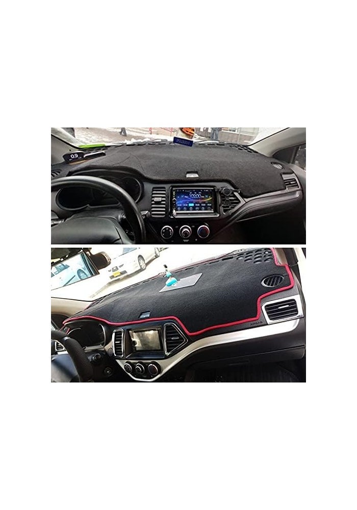 Wivplex Dashboard Cover Pad for Kia Picanto 2012-2016 - Image 5