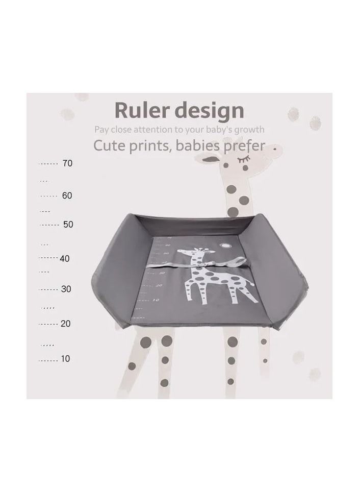 Everything For Kids - Foldable Baby Changing Table with Wheels and Storage Bag Nursery Organizer for Newborn Essentials - Image 1