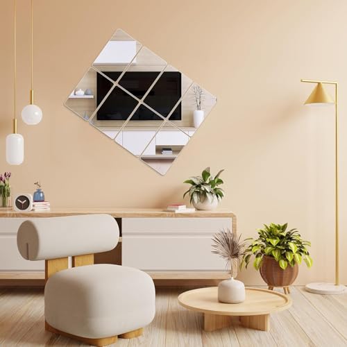 NEILL® Acrylic Mirror, Size - 4" x 6" Inch, Thickness - 2mm, Pack of 4 Pcs with Self Adhesive - Image 4