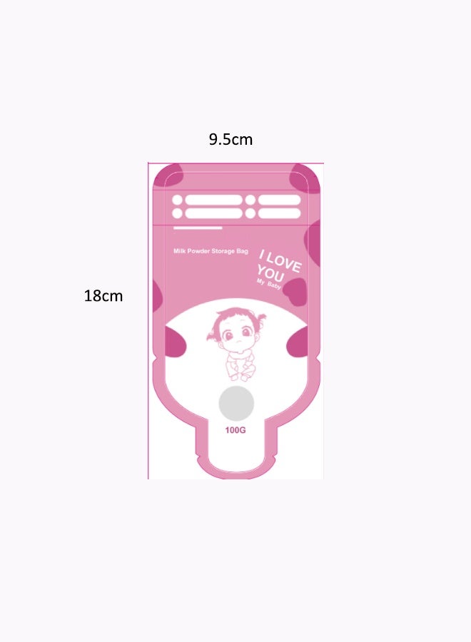 Aissiora 30PCS Baby milk sealed bag Milk powder is divided into bags Convenient milk powder pouches Disposable milk storage bags Baby milk powder is divided into bags - Image 2