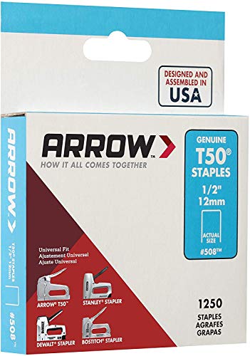 Arrow Fastener STAPLE 1/2" T-50 1250PK - Image 3