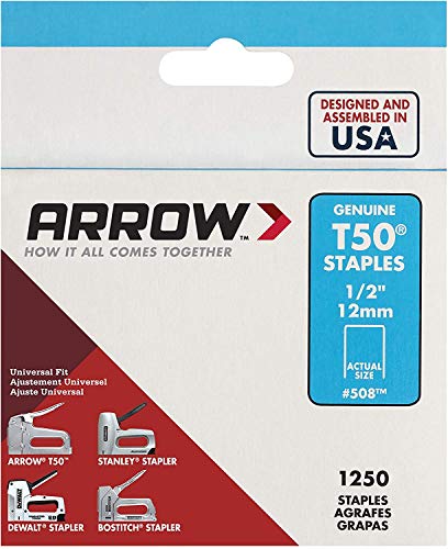 Arrow Fastener STAPLE 1/2" T-50 1250PK - Image 4