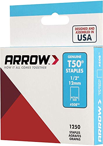 Arrow Fastener STAPLE 1/2" T-50 1250PK - Image 2