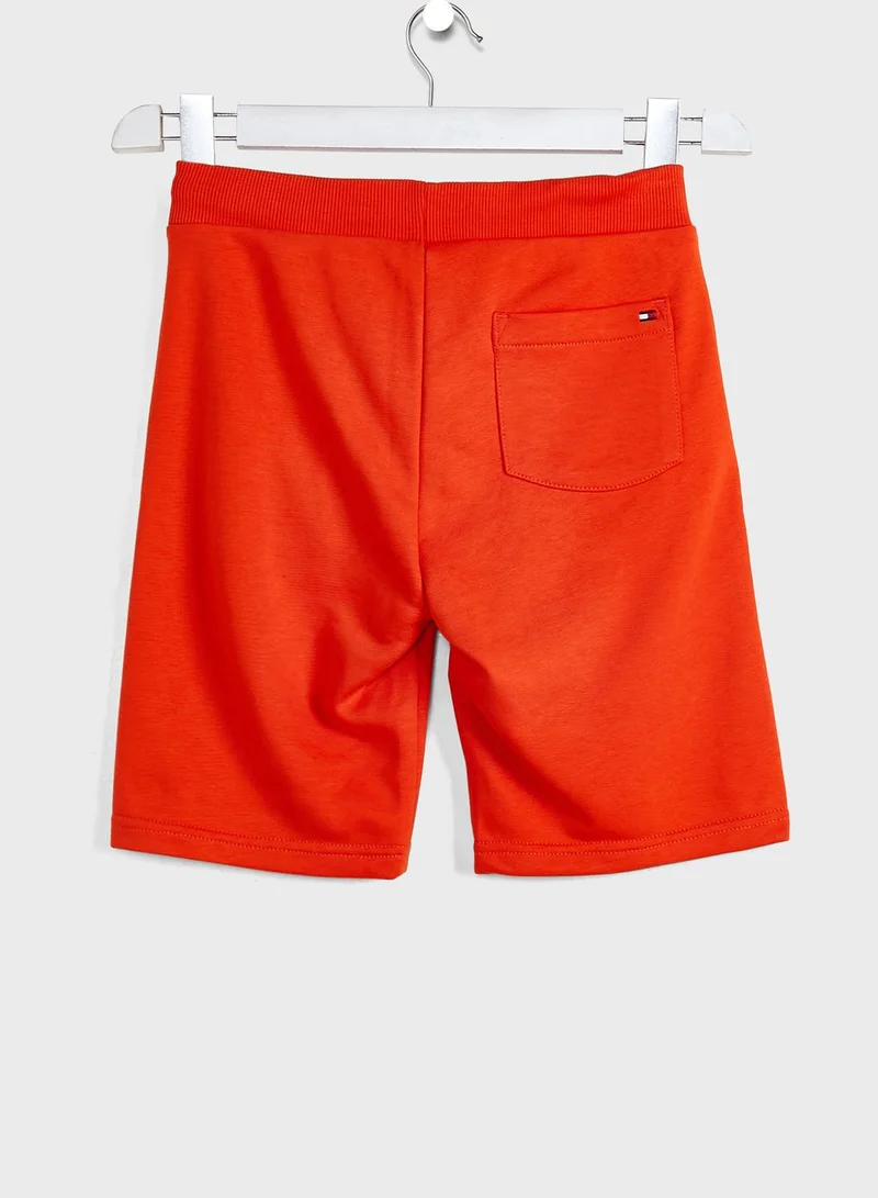TOMMY HILFIGER Kids Logo Sweat Shorts